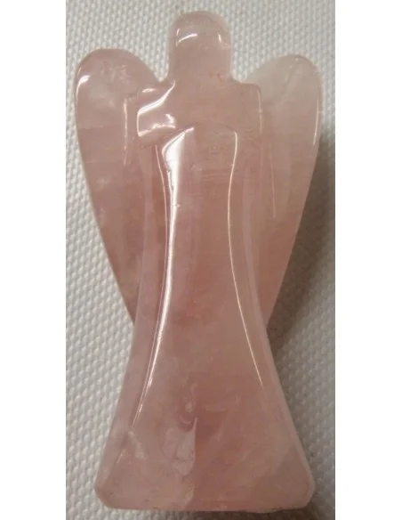 Ange en quartz rose 9cm
