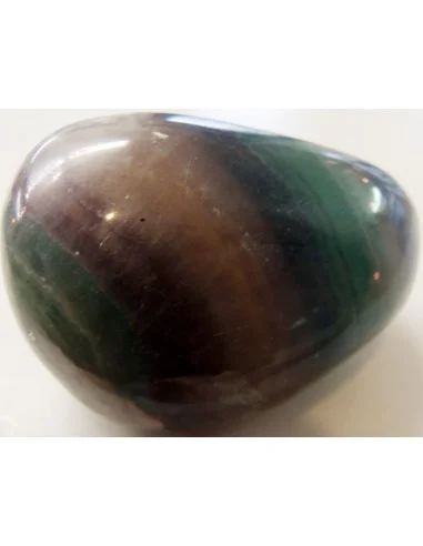 Grand galet en fluorite
