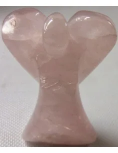 Ange quartz rose 7,5cm 2