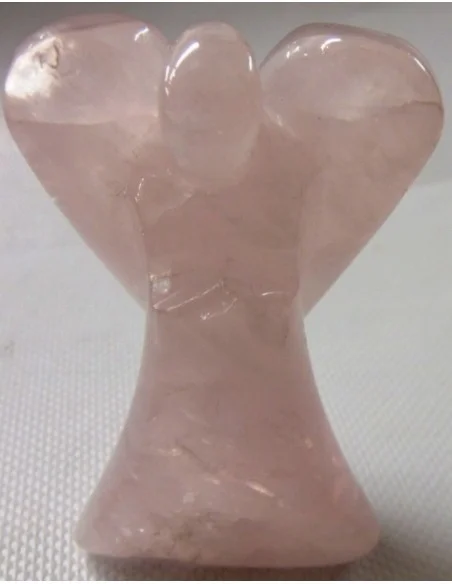 Ange quartz rose 7,5cm