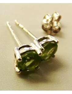 Boucles d'oreilles en verdelite 2