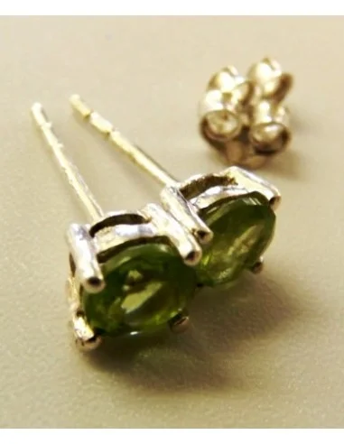 Boucles d'oreilles en verdelite