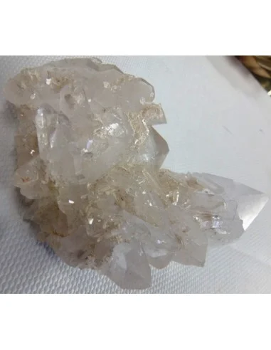 Quartz lémurien abondance auto-guéri