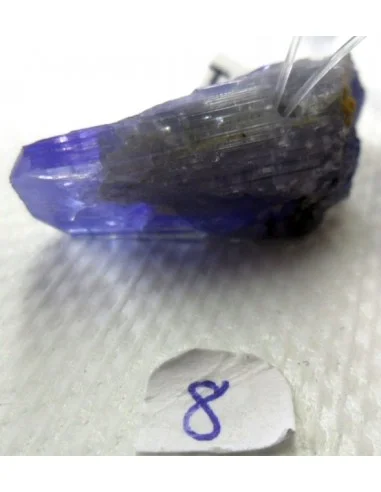 Tanzanite brute en pendentif