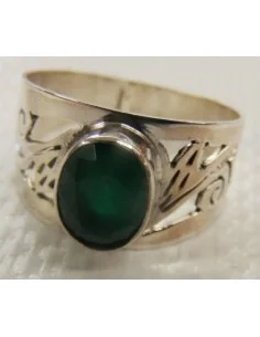 Emeraude, Béryl vert bague