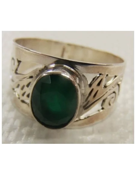 Emeraude, Béryl vert bague