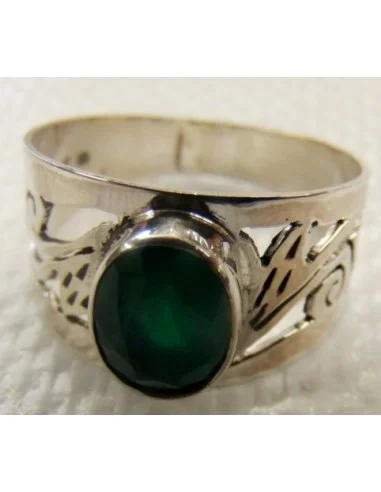 Emeraude, Béryl vert bague