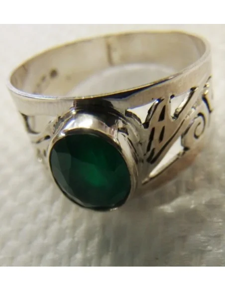 Emeraude, Béryl vert bague