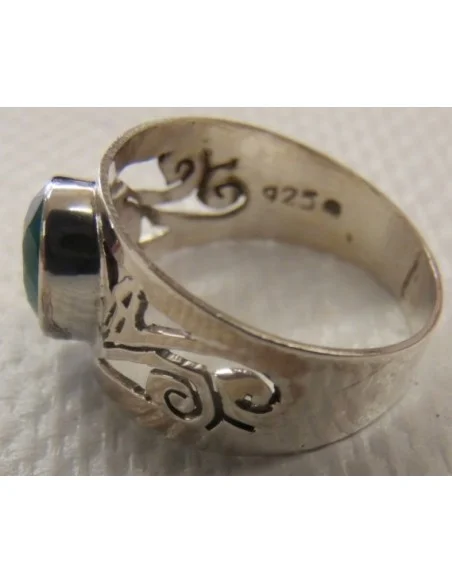 Emeraude, Béryl vert bague