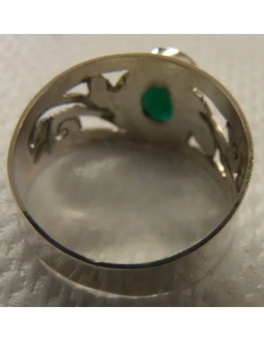 Emeraude, Béryl vert bague