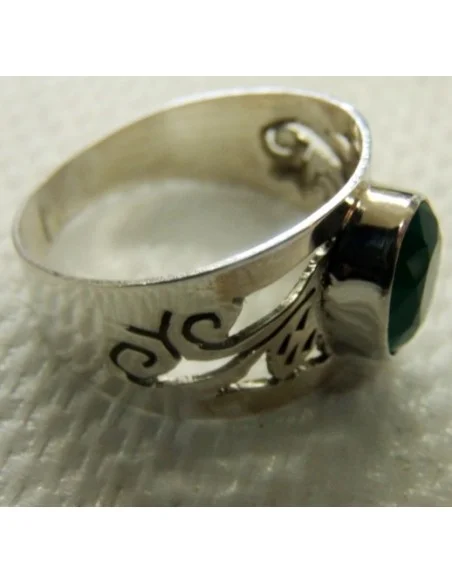 Emeraude, Béryl vert bague