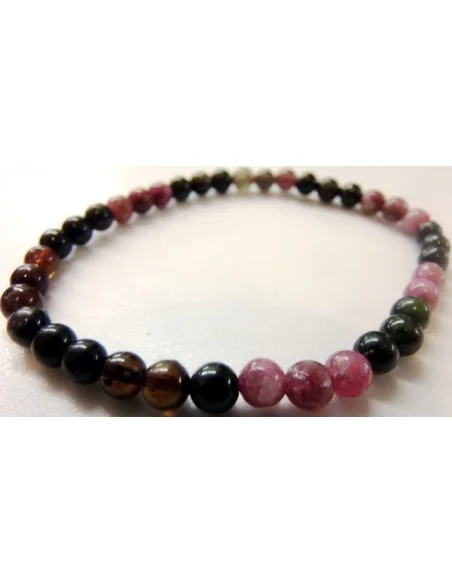 Bracelet tourmalines 5mm Bracelet tourmalines 5mm