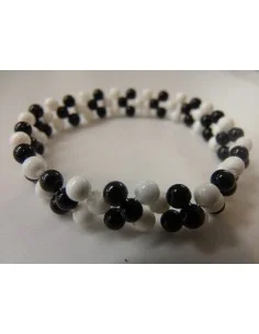 Tourmaline noire magnésite bracelet 2