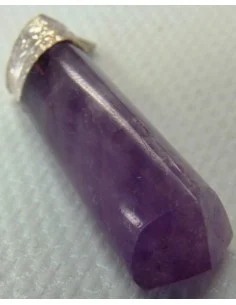 Pendentif améthyste pointe