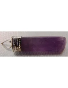 Pendentif améthyste pointe 2