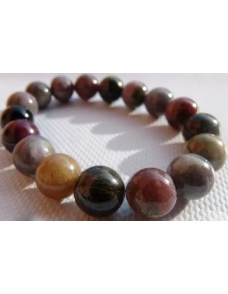 Tourmaline bracelet 12mm. 