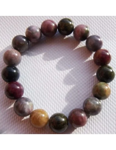 Tourmaline bracelet 12mm. 