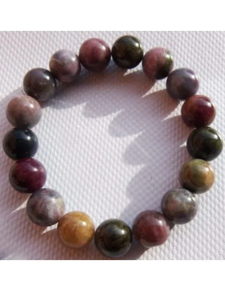 Tourmaline bracelet 12mm. 