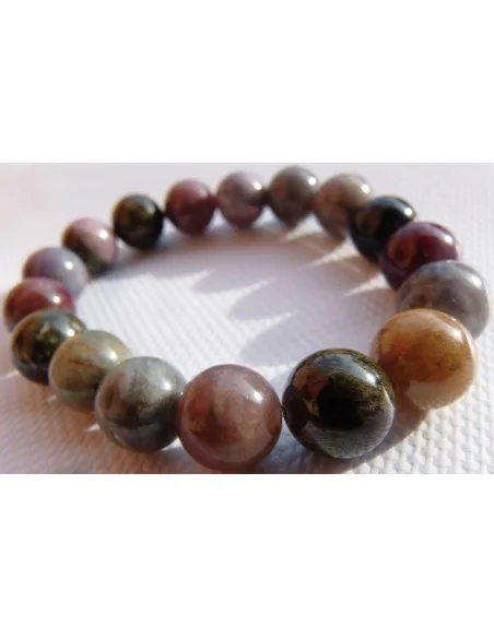 Tourmaline bracelet 12mm. 