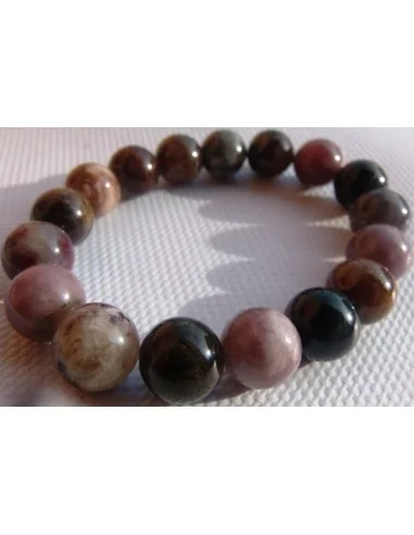 Tourmaline bracelet 12mm. 