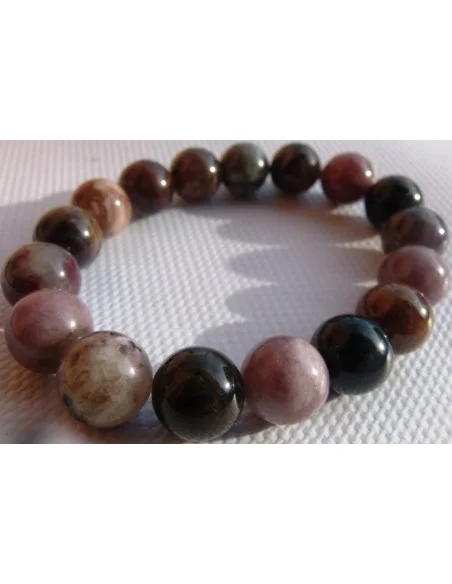 Tourmaline bracelet 12mm. 