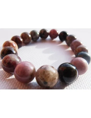 Tourmaline bracelet 12mm. 
