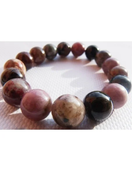 Tourmaline bracelet 12mm. 