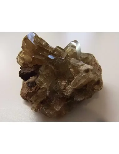 Dolomite, baryte hematite cristalisés