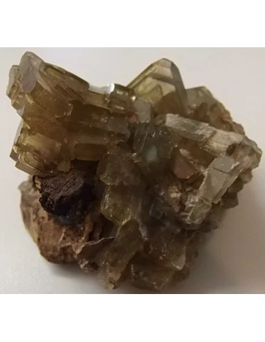 Dolomite, baryte hematite cristalisés