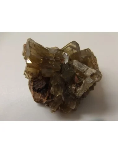 Dolomite, baryte hematite cristalisés