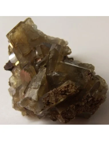 Dolomite, baryte hematite cristalisés