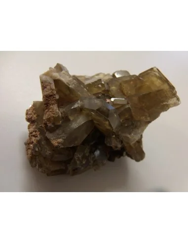Dolomite, baryte hematite cristalisés