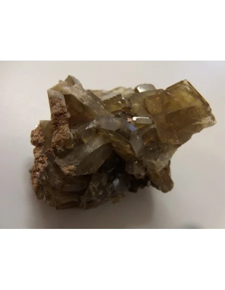 Dolomite, baryte hematite cristalisés