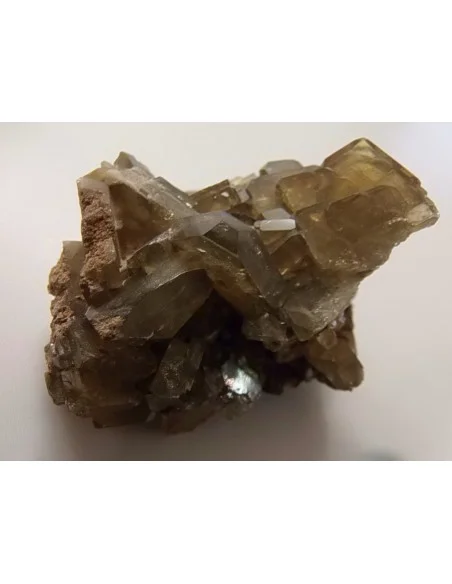 Dolomite, baryte hematite cristalisés