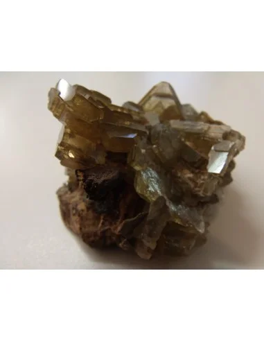 Dolomite, baryte hematite cristalisés