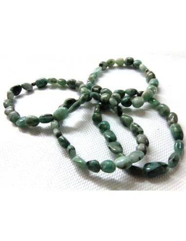 Emeraudes, Béryl vert ovale bracelet