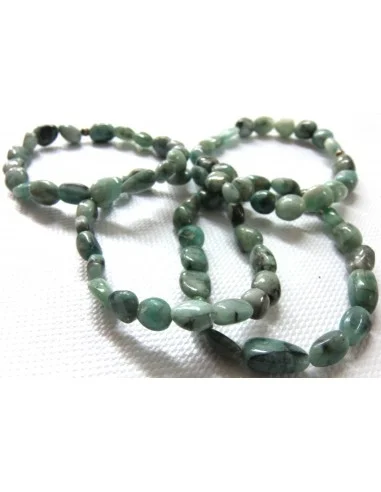 Emeraudes, Béryl vert ovale bracelet