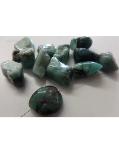 Emeraude, Béryl vert percé