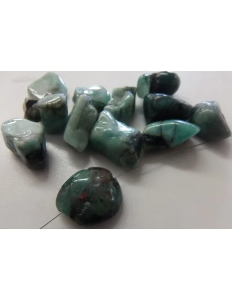 Emeraude, Béryl vert percé