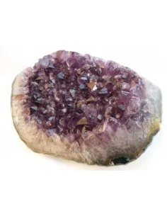 Géode d'amethyste en forme de plateau