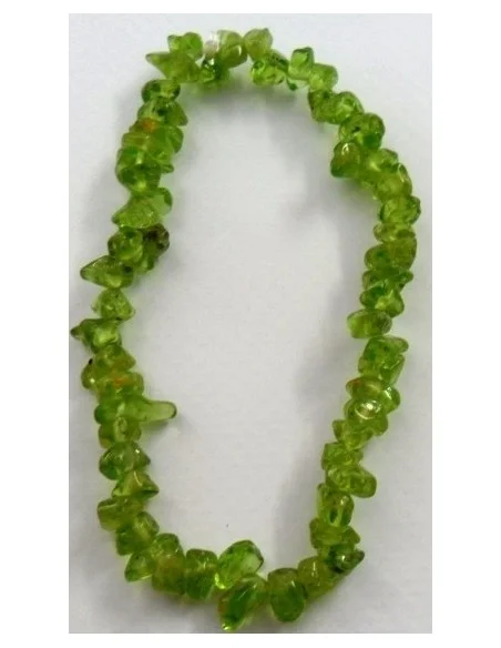 Bracelet péridot baroque