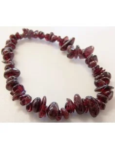 Bracelet grenat rouge baroque