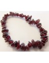 Bracelet grenat rouge baroque
