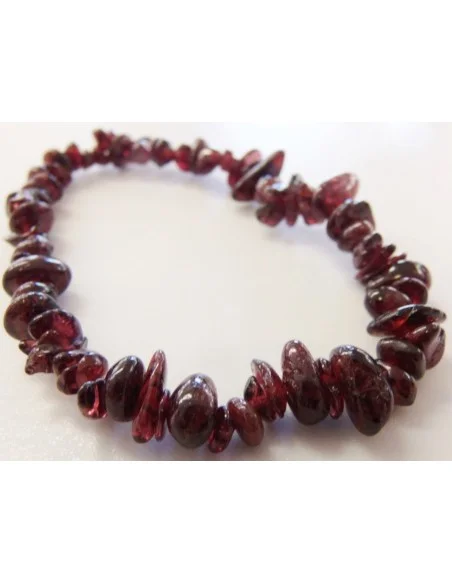 Bracelet grenat rouge baroque Bracelet grenat rouge baroque