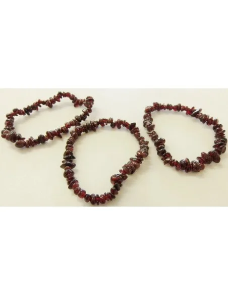 Bracelet grenat rouge baroque Bracelet grenat rouge baroque
