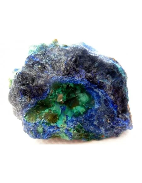 Azurite-malachite, varicite minéral 