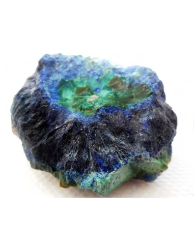 Azurite-malachite, varicite minéral 