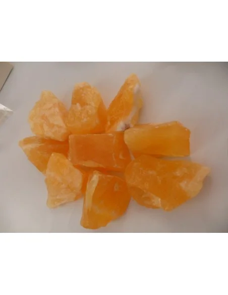 Calcite jaune orange