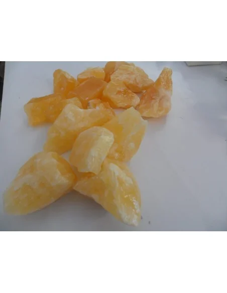 Calcite jaune orange