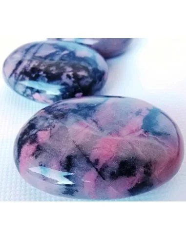 Rhodonite en forme de savon